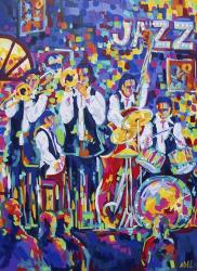 New Orleans Club Jazz | Obraz na stenu