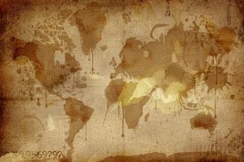 Vintage World Map | Obraz na stenu