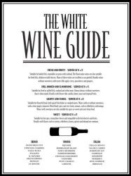 White Wine Guide | Obraz na stenu
