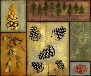 Pines and Oak I | Obraz na stenu