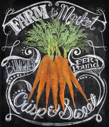 Chalkboard Carrots | Obraz na stenu