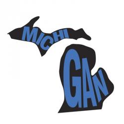 Michigan Letters | Obraz na stenu