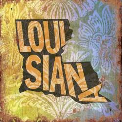 Louisiana on Pattern | Obraz na stenu