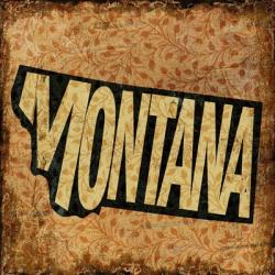 Montana on Pattern | Obraz na stenu