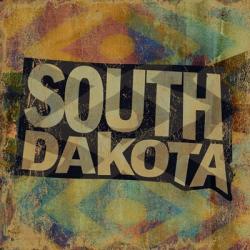 South Dakota on Pattern | Obraz na stenu