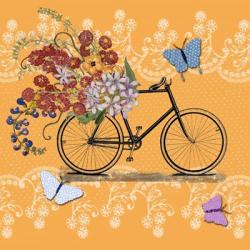 Flower Market Bicycle | Obraz na stenu