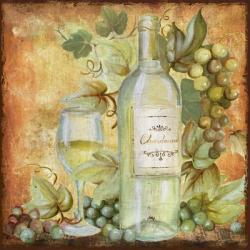 Grapevine & Wine White | Obraz na stenu