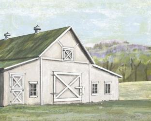 Field Barn in Spring | Obraz na stenu