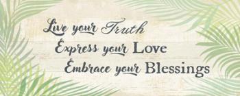 Embrace your Blessings | Obraz na stenu