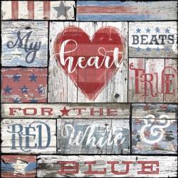 My Patriotic Heart | Obraz na stenu