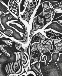 The Tree of Music | Obraz na stenu