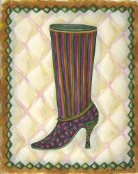 Boots Striped With Paisley | Obraz na stenu