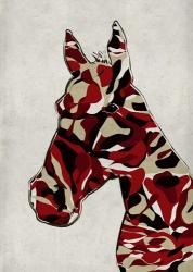 Camouflage Horse | Obraz na stenu