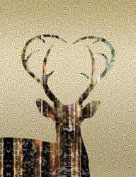 Deer Gold | Obraz na stenu