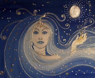 Goddess Of Night | Obraz na stenu