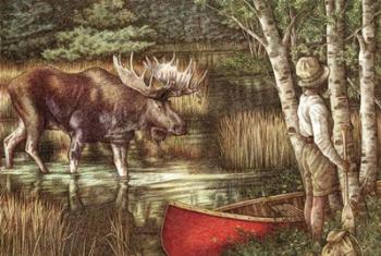 Red Canoe | Obraz na stenu