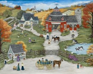 Grandpa's Barn Yard - Grandma's Garden | Obraz na stenu