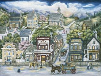 The Mining Town Of Silver City | Obraz na stenu
