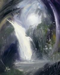 Abstract Waterfall | Obraz na stenu