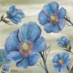 Blue Poppies 1 | Obraz na stenu
