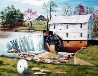 Murray's Mill in the Spring | Obraz na stenu