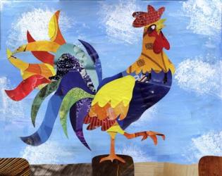 Colorful Rooster | Obraz na stenu