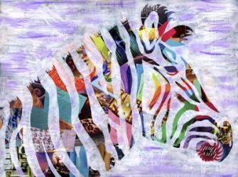 Purple Zebra | Obraz na stenu