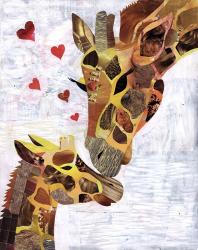 Sweet Giraffes | Obraz na stenu