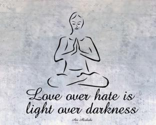 Love over hate | Obraz na stenu