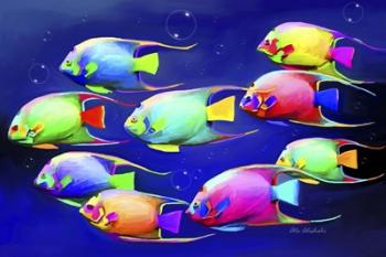 Colorful Fishes 2 | Obraz na stenu
