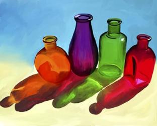 Colorful Bottles | Obraz na stenu