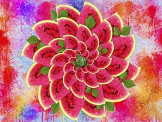 Watermelon Flower | Obraz na stenu