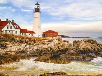 Rocky Lighthouse | Obraz na stenu