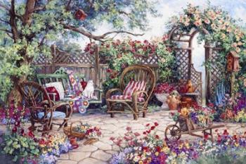 Grandmothers Flower Garden | Obraz na stenu