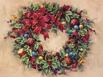 Tis The Season Wreath | Obraz na stenu