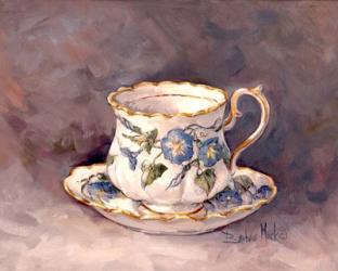 Morning Glory Teacup | Obraz na stenu