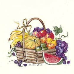 Watermelon and Fruit Basket | Obraz na stenu