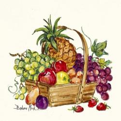 Pineapple and Fruit Basket | Obraz na stenu