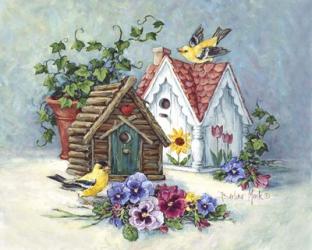 Goldfinch Birdhouses | Obraz na stenu