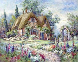 Cottage at Byers Green | Obraz na stenu