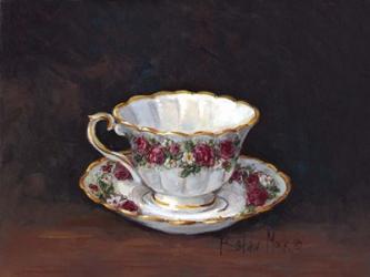 Rose Bouquet Teacup | Obraz na stenu