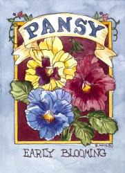Large Pansy-Seed Packet | Obraz na stenu