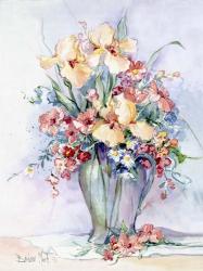 Yellow Iris Bouquet | Obraz na stenu
