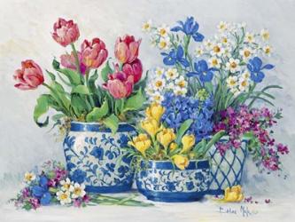 Spring Garden in Blue I | Obraz na stenu