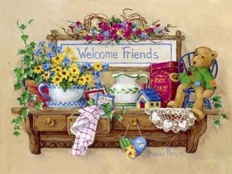 Welcome Friends | Obraz na stenu