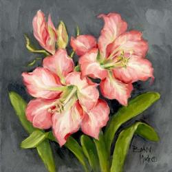 Starburst Lily Pair | Obraz na stenu