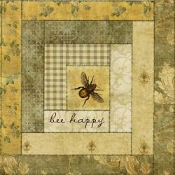 Bee Happy Quilt | Obraz na stenu