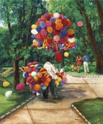The Balloon Man | Obraz na stenu
