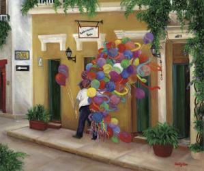 Balloons on the Calle | Obraz na stenu