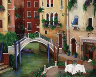 Trattoria by the Canal | Obraz na stenu